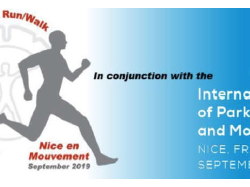  5 km course / marche en faveur de la maladie de Parkinson le 21 septembre à Nice
