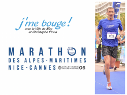 Nouveau ! Cette année « J'me bouge ! » avec Christophe Pinna propose à 45 chanceux de bien préparer le Marathon Nice-Cannes 2023 !