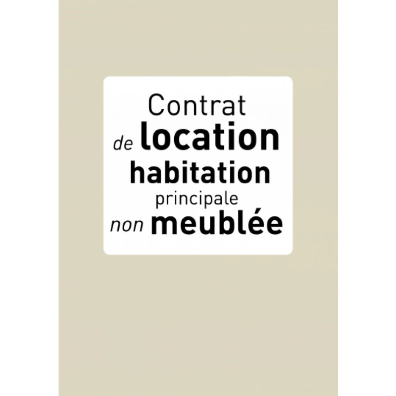Bail Non Meublé Bail Non Meublé