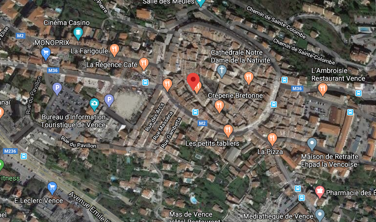 STUDIO INOCCUPÉ à Vence