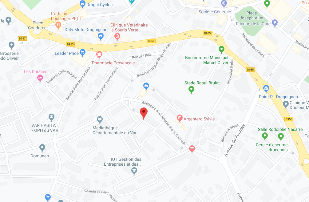 UN APPARTEMENT + UN GARAGE à Draguignan