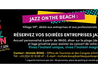 [Bon plan entrepreneurs] Avec Jazz on the Beach, faites vivre un instant magique à vos clients !!