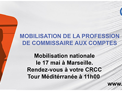Appel des commissaires aux comptes à manifester le 17 mai à Marseille