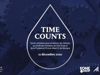 « Time counts », vente aux enchères d'horlogerie caritative