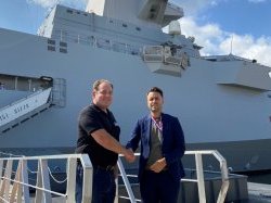 Au Salon Euromaritime, ENNOVIA, du naval militaire au naval civil