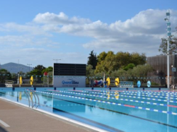 Re ?ouverture de la Piscine du Grand Bleu a ? Cannes La Bocca ce vendredi 5 juin