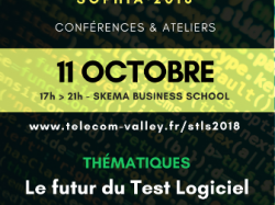 Soirée Telecom Valley : "Quel futur pour le Test Logiciel ?"