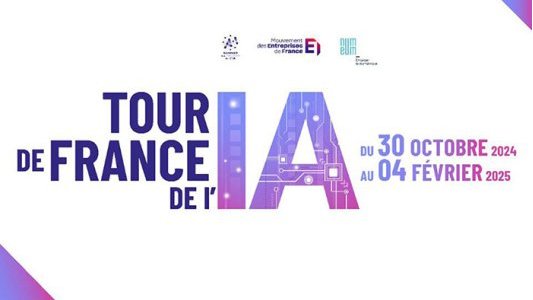 Le Tour de France de l'IA du Medef et Numeum passera par Valbonne le 4 novembre