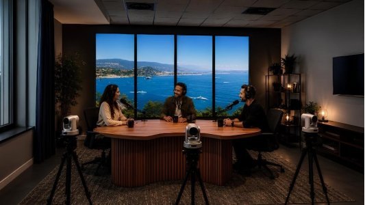 Cannes : Bastide Rouge lance un studio de podcasts vidéo « clé en main »