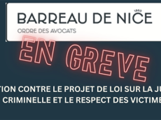 Le Barreau de Nice s'oppose fermement au projet de loi « SURE » et appelle à une concertation