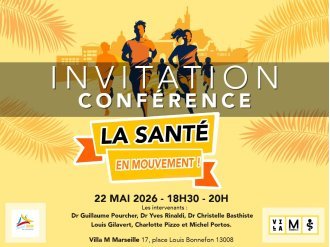  Le 22 mai, une conférence dédiée à la promotion de l'activité physique à Marseille