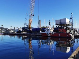 A Cavalaire-sur-Mer, les travaux se poursuivent au Port Héreclea