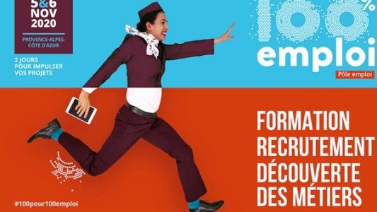 Les 100% emploi, c'est les 5 et 6 novembre dans toute la région : rendez-vous en ligne et en physique