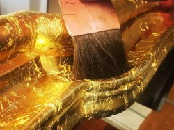 Un palmier d'or sur la Croisette à l'occasion du Festival de Cannes