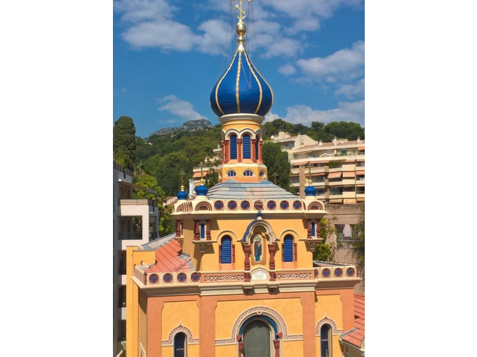 MENTON : l'eglise russe a