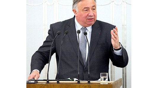 Déplacement à Nice de Gérard Larcher, Président du Sénat Jeudi 13 septembre 2018