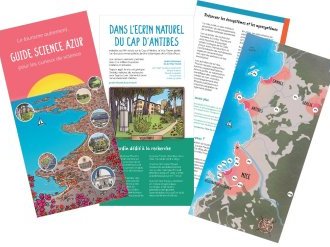 Un guide invite à découvrir la Côte d'Azur à travers ses hauts lieux de la science