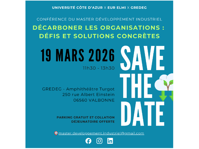 À noter sur vos agendas -