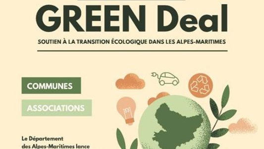 Transition écologique dans les Alpes-Maritimes : Lancement de l'Appel à Projets Green Deal 2021 