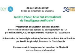 La Côte d'Azur, futur hub international de l'IA ? Rendez-vous le 20 mars pour en débattre !