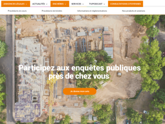 Avec 'Consultations locales', des enquêtes publiques valorisées