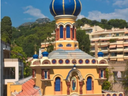 MENTON : l'eglise russe a retrouvé tout son éclat