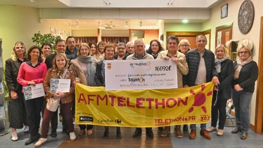 À La Garde, une belle générosité au profit de l'AFM Téléthon