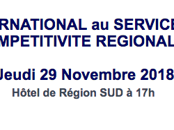 Conférence CCE PACA Corse : "L'international au service de la compétitivité régionale"