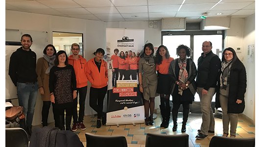 Lancement officiel de la mission du service civique sur le quartier de l'Ariane à Nice