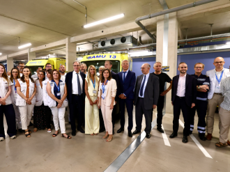 Le nouveau SAMU zonal inauguré en pleine alerte canicule