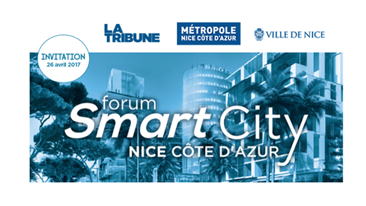 Ouverture ce 26 avril du Forum Smart City Nice Côte d'Azur