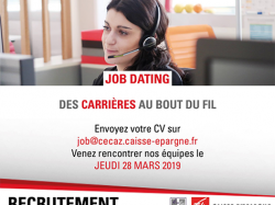 Candidatez au job dating de la Caisse d'Epargne Côte d'Azur : des carrières au bout du fil !