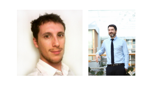 Olivier Clatz et Julien Chiaroni, deux premiers directeurs des Grands défis