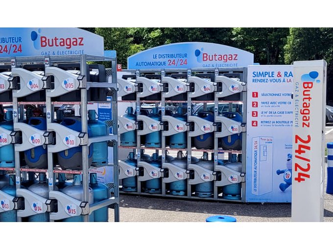 À Grasse, un distributeur