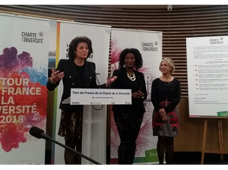  Adecco, la Banque Populaire Méditerranée et Saint-Gobain : prix 2018 de la Charte de la diversité dans les Alpes-Maritimes