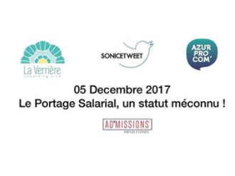 Découvrir le portage salarial le 5 décembre au #SoNiceTweet 