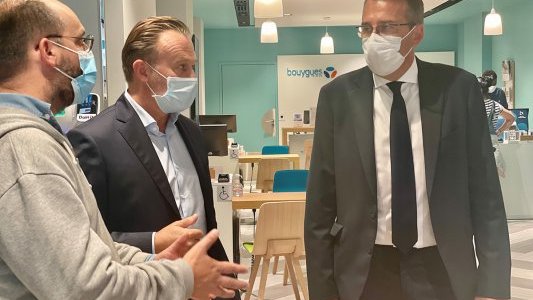 Une boutique Premium Bouygues Telecom à Nice