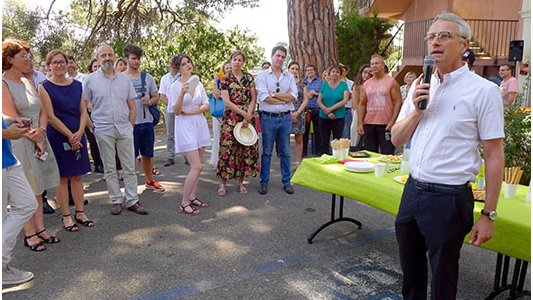 La Garden Party du Doyen marque le début des vacances universitaires
