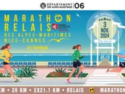 16e Marathon Nice-Cannes 3 NOVEMBRE 2024 : Il est temps d'essayer le RELAIS en équipe !