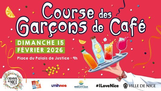 Course de garçons de café : rendez-vous le 15 février à Nice !