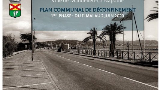 Mandelieu-la-Napoule : point de situation après le déconfinement