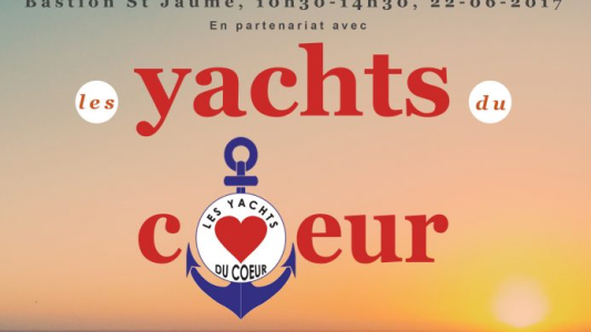 Les Yachts du Cœur seront sur le port Vauban à Antibes le 22 juin