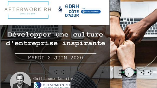 Webinaire AfterWork RH : "(re)développer une culture d'entreprise forte"