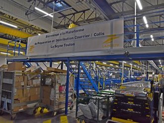 A La Seyne-sur-Mer, extension de la plateforme de La Poste de La Seyne Norale