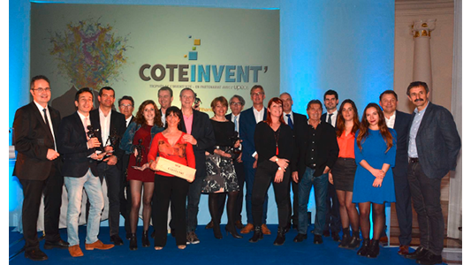 Trophée CÔTE Invent' 2017, six lauréats primés !