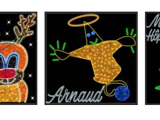 Dévoilement des décors lumineux des enfants de Lenval !
