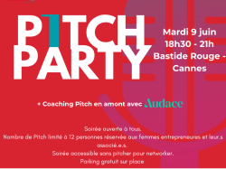 12 places pour pitcher son entreprise lors d'une soirée networking à Cannes