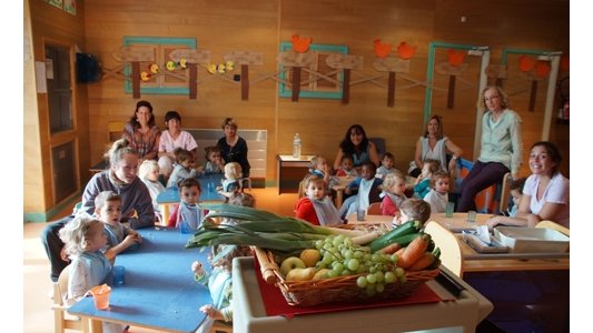 Cap d'Ail : Du bio dans les assiettes des tout petits !