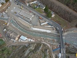 Pont des 14 Arches à Tende : mise sur appuis du pont ce vendredi 