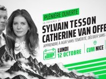 À Nice, Sylvain Tesson et Catherine Van Offelen invités de la plénière du CJD sur le courage et la prise de décision